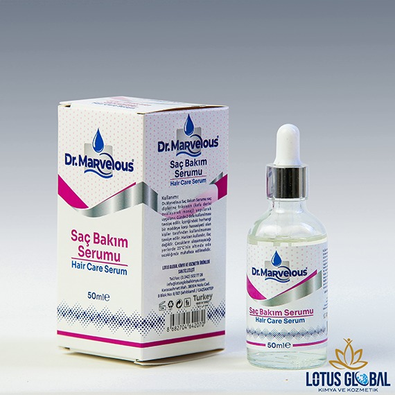 Doğal Saç Serumu 50ml + 50ml + 50ml + Dermaroller Tarak